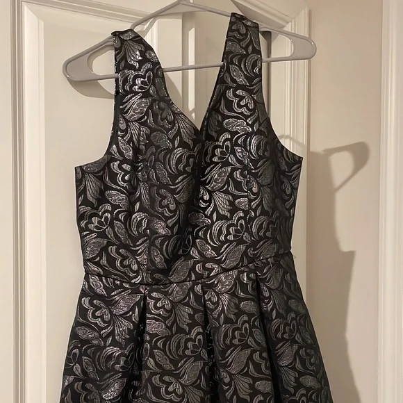 one clothing | Dresses | Black And Silver Dress | Poshmark